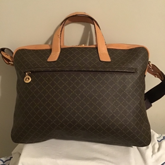 🔥LA TOUR  EIFFEL PARIS, vintage, has wear on leather see pics, gorgeous bag - Picture 9 of 16